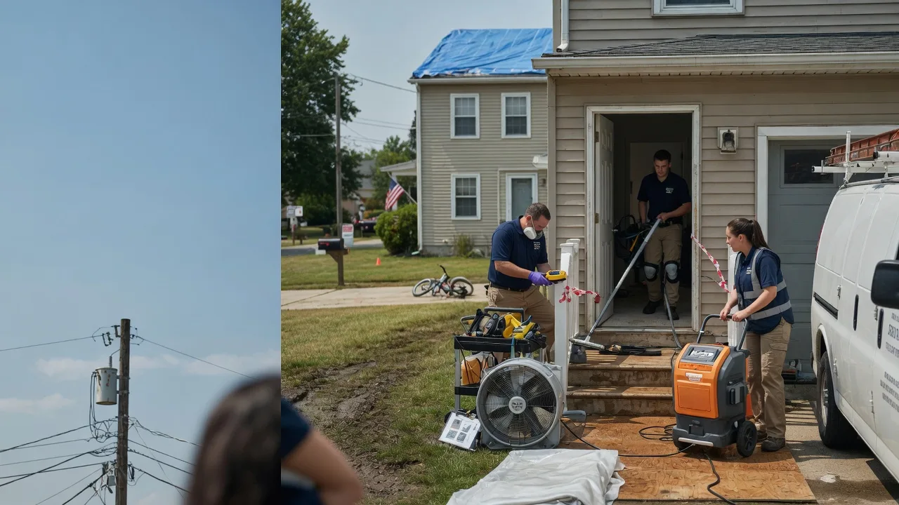 Water Damage Repair in Elnora, IN near me